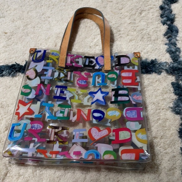 Vintage DOONEY and Bourke clear bag RARE - Picture 1 of 2